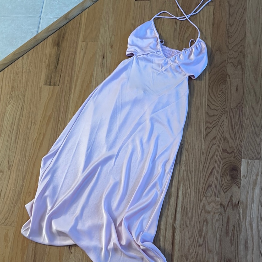 Like new ALC satin pink dress